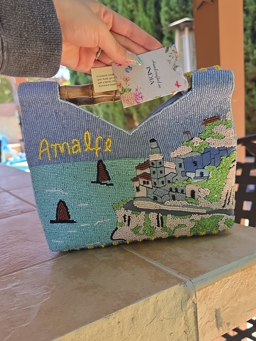 Beaded Amalfi Coast Handbag
